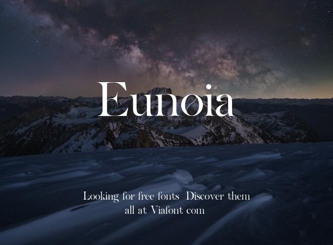 Eunoia Font