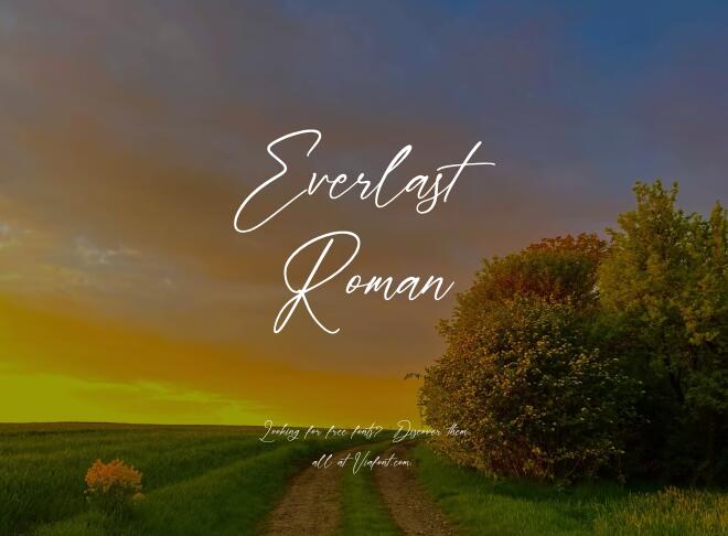 Everlast Roman Font