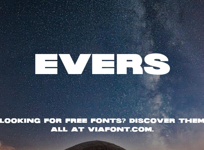 Evers Font
