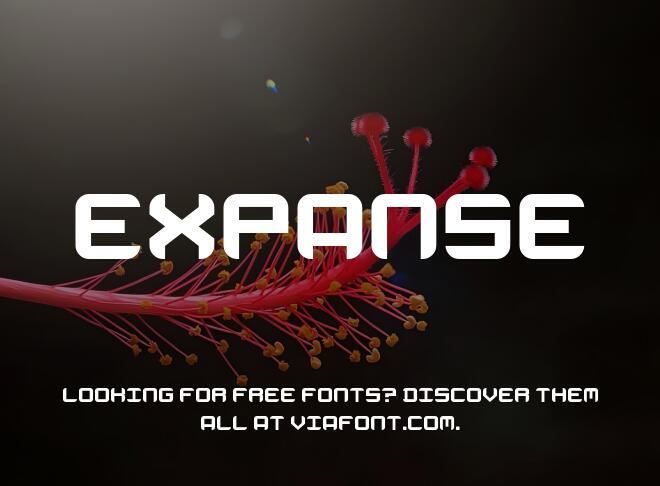 Expanse Font