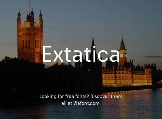 Extatica Font