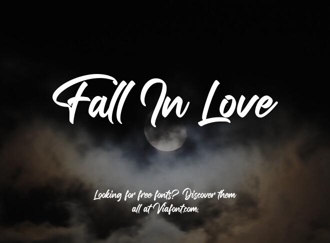 Fall In Love Font