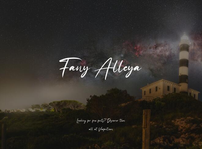 Fany Alleya Font