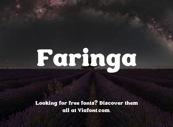 Faringa Font