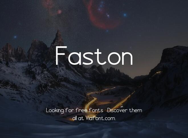 Faston Font