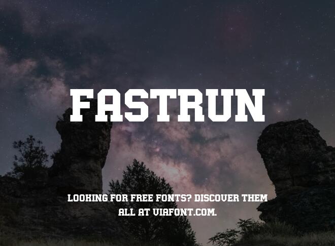 Fastrun Font