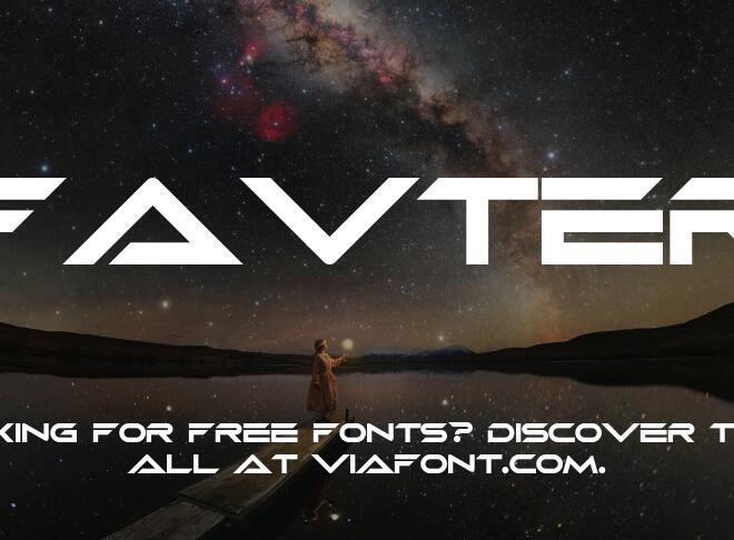 Favter Font