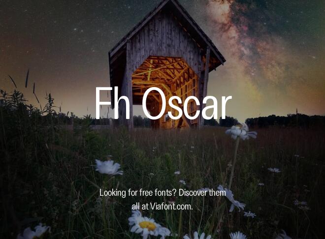 Fh Oscar Font