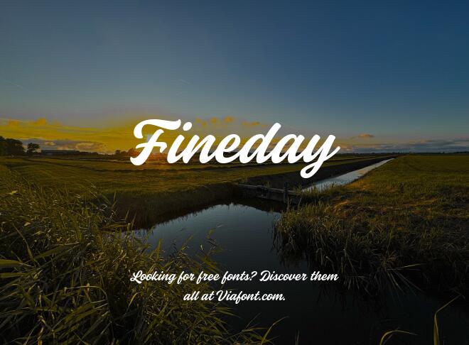 Fineday Font