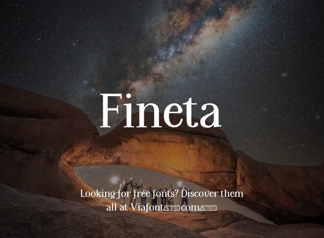 Fineta Font