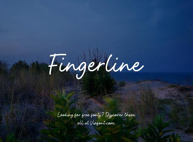Fingerline Font
