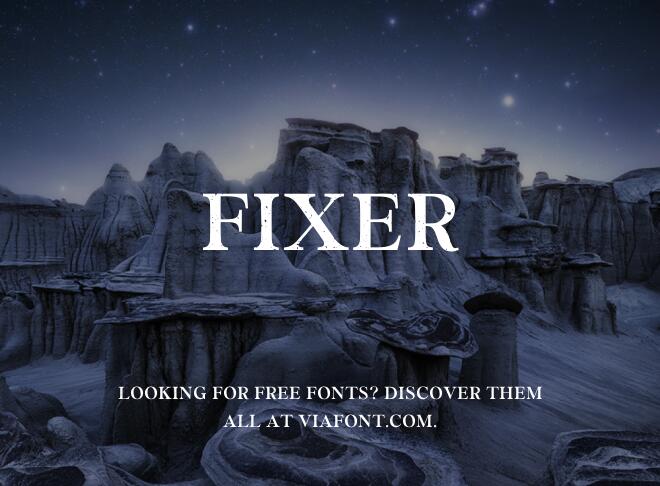 Fixer Font