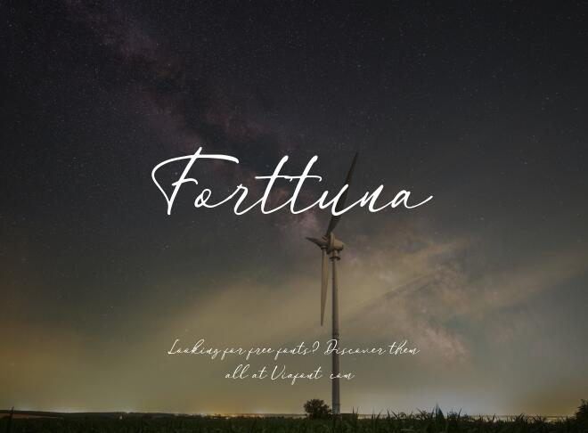 Forttuna Font