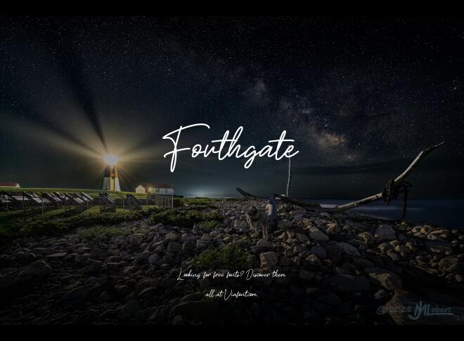 Fouthgate Font