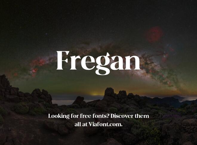 Fregan Font