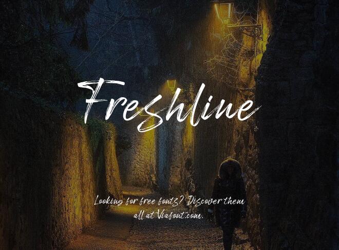 Freshline Font