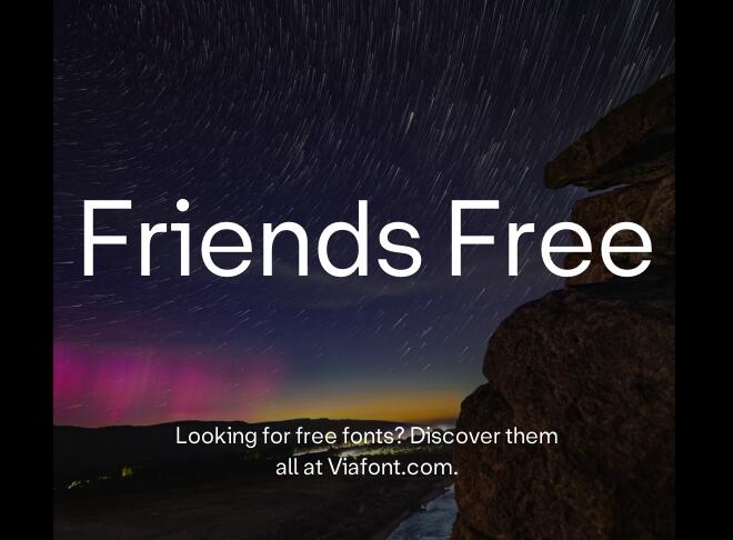 Friends Free Font