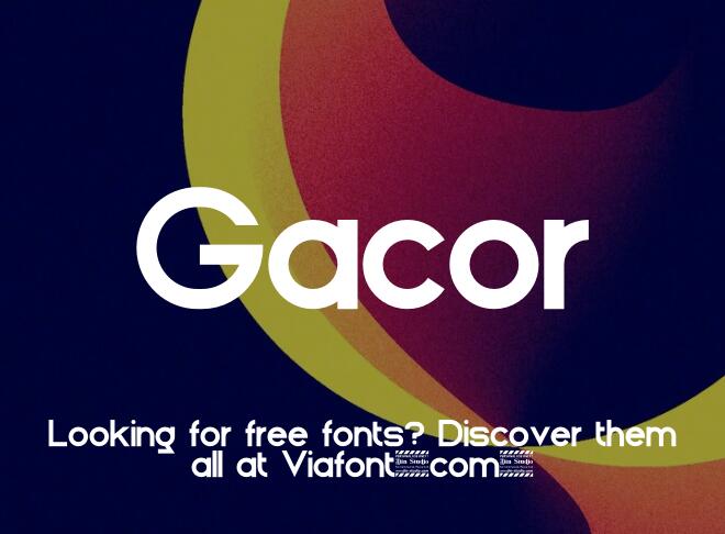 Gacor Font
