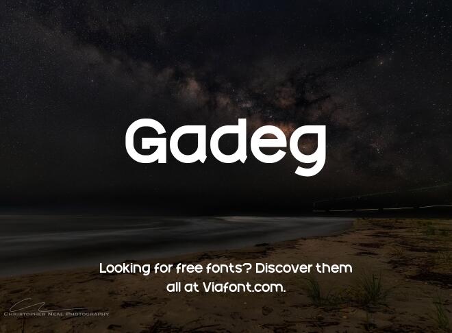 Gadeg Font
