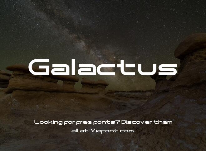 Galactus Font
