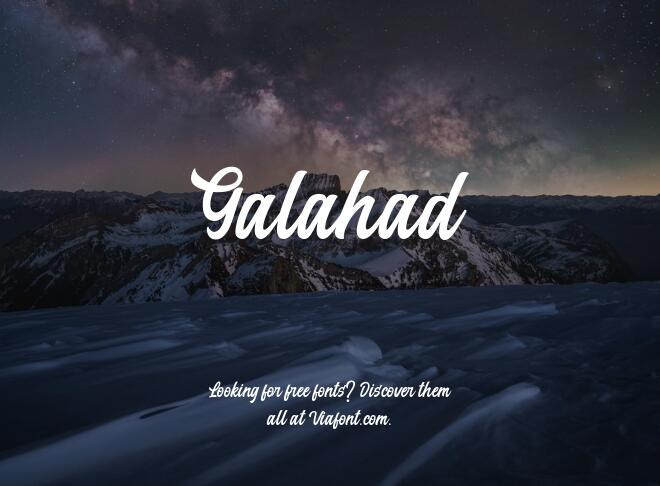 Galahad Font