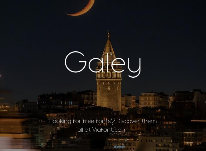 Galey Font