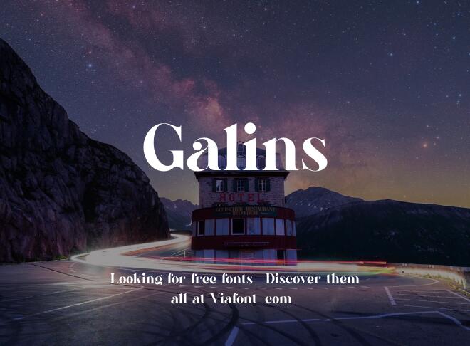 Galins Font