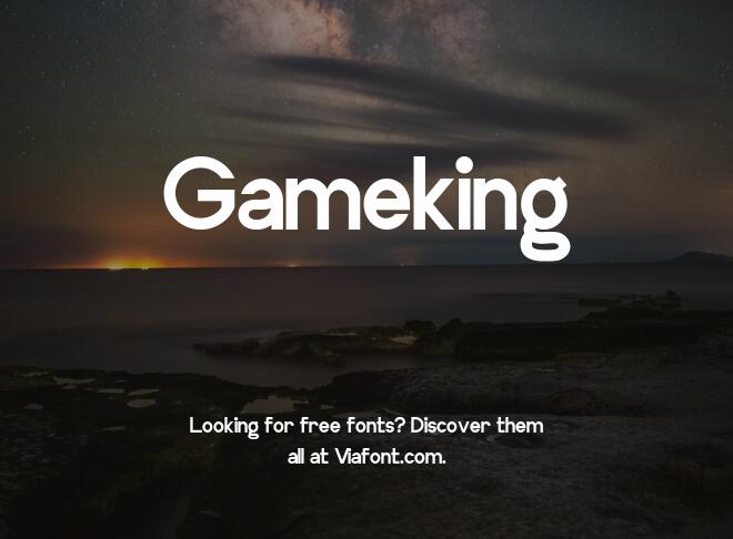 Gameking Font