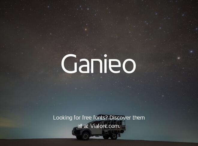 Ganieo Font