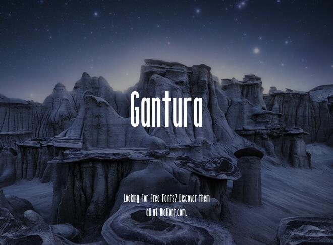 Gantura Font Family