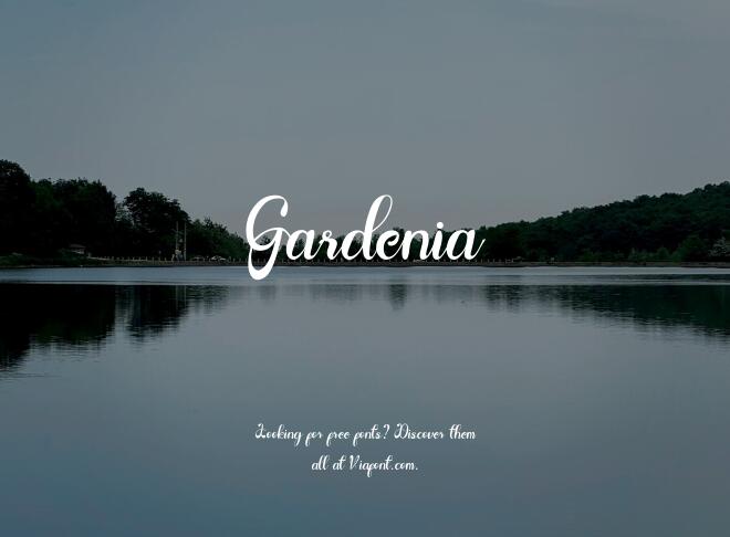 Gardenia Font