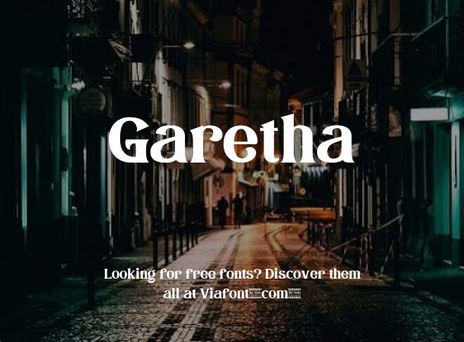 Garetha Font