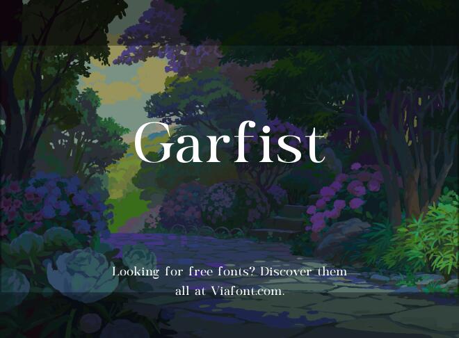 Garfist Font