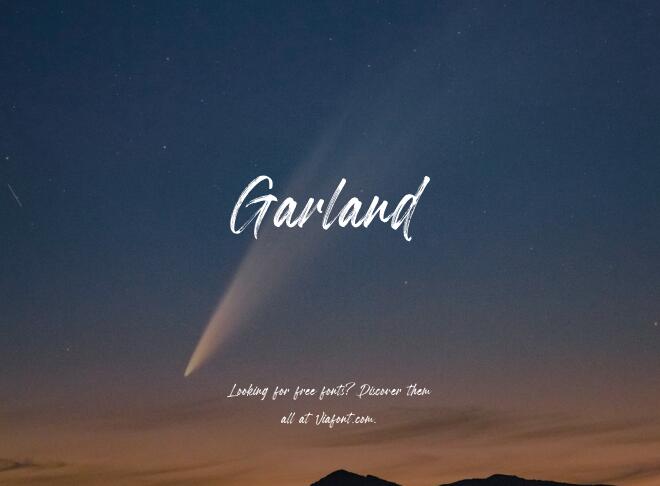 Garland Font