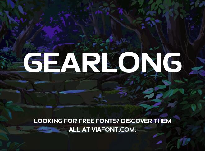 Gearlong Font
