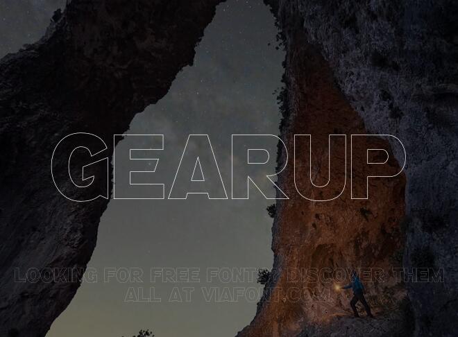 Gearup Font