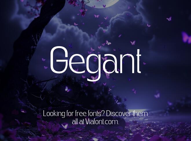 Gegant Font