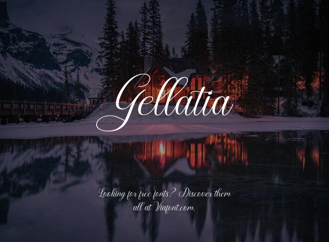 Gellatia Font