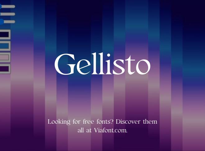 Gellisto Font