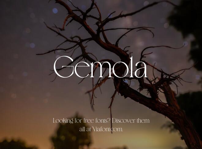 Gemola Font