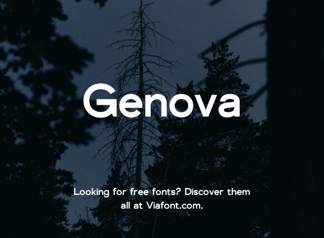 Genova Font