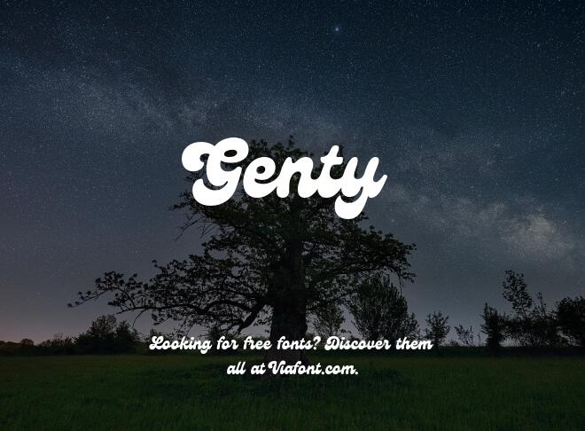 Genty Font