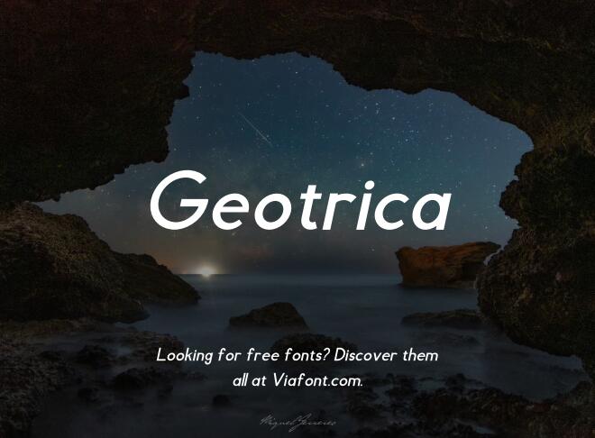 Geotrica Font