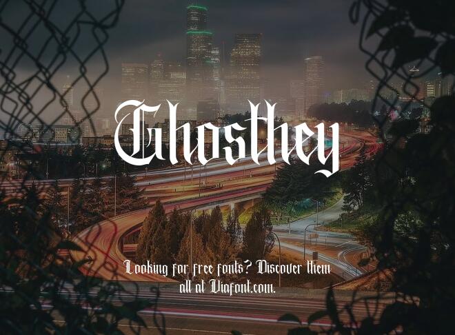 Ghosthey Font