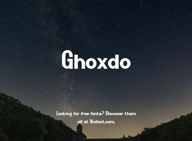 Ghoxdo Font