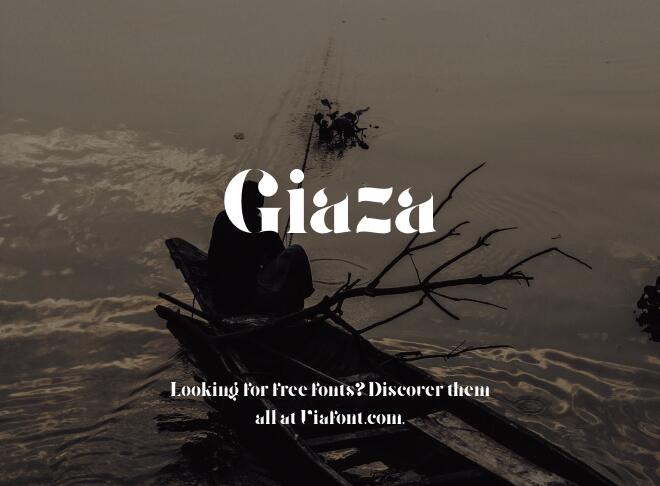 Giaza Font