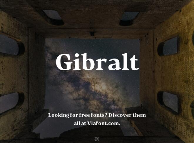 Gibralt Font