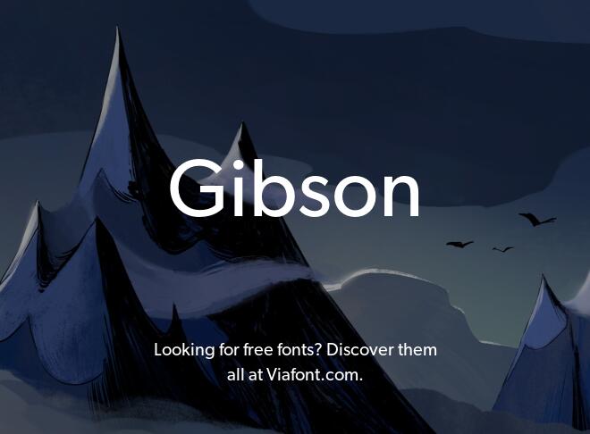 Gibson Font