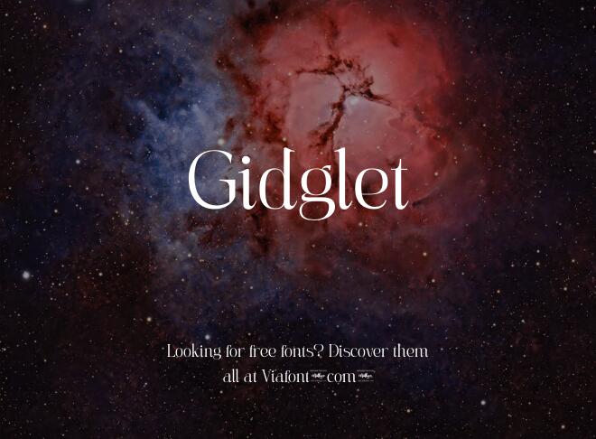 Gidglet Font