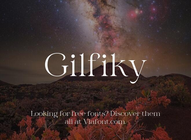 Gilfiky Font
